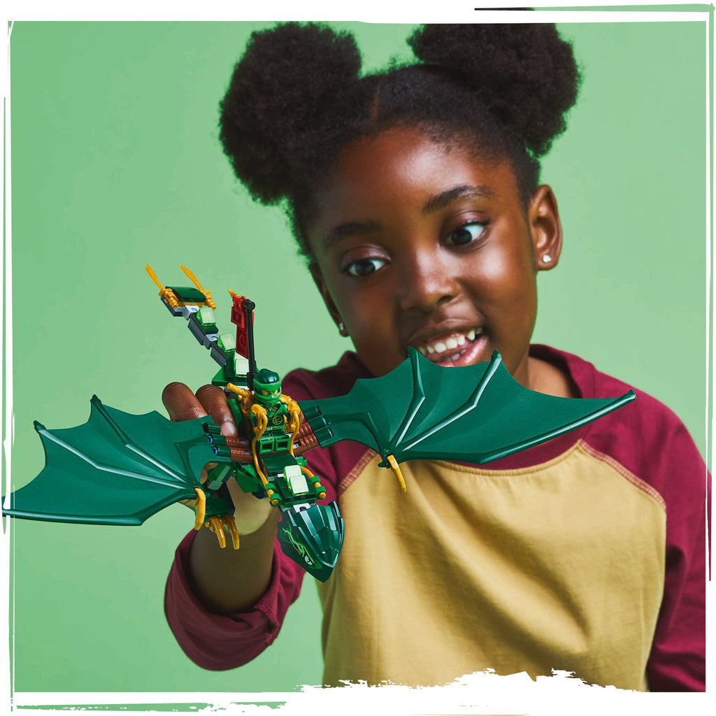 LEGO® NINJAGO® Lloyd’s Green Forest Dragon - Đồ Chơi Lắp Ráp Rồng Xanh Của Lloyd - LEGO 71829 - Hình ảnh bổ sung 6