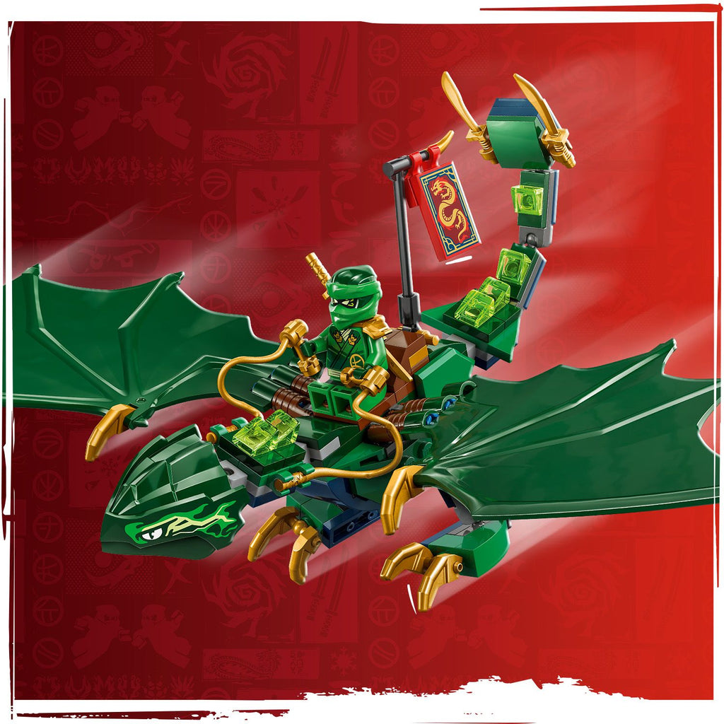 LEGO® NINJAGO® Lloyd’s Green Forest Dragon - Đồ Chơi Lắp Ráp Rồng Xanh Của Lloyd - LEGO 71829 - Hình ảnh bổ sung 7