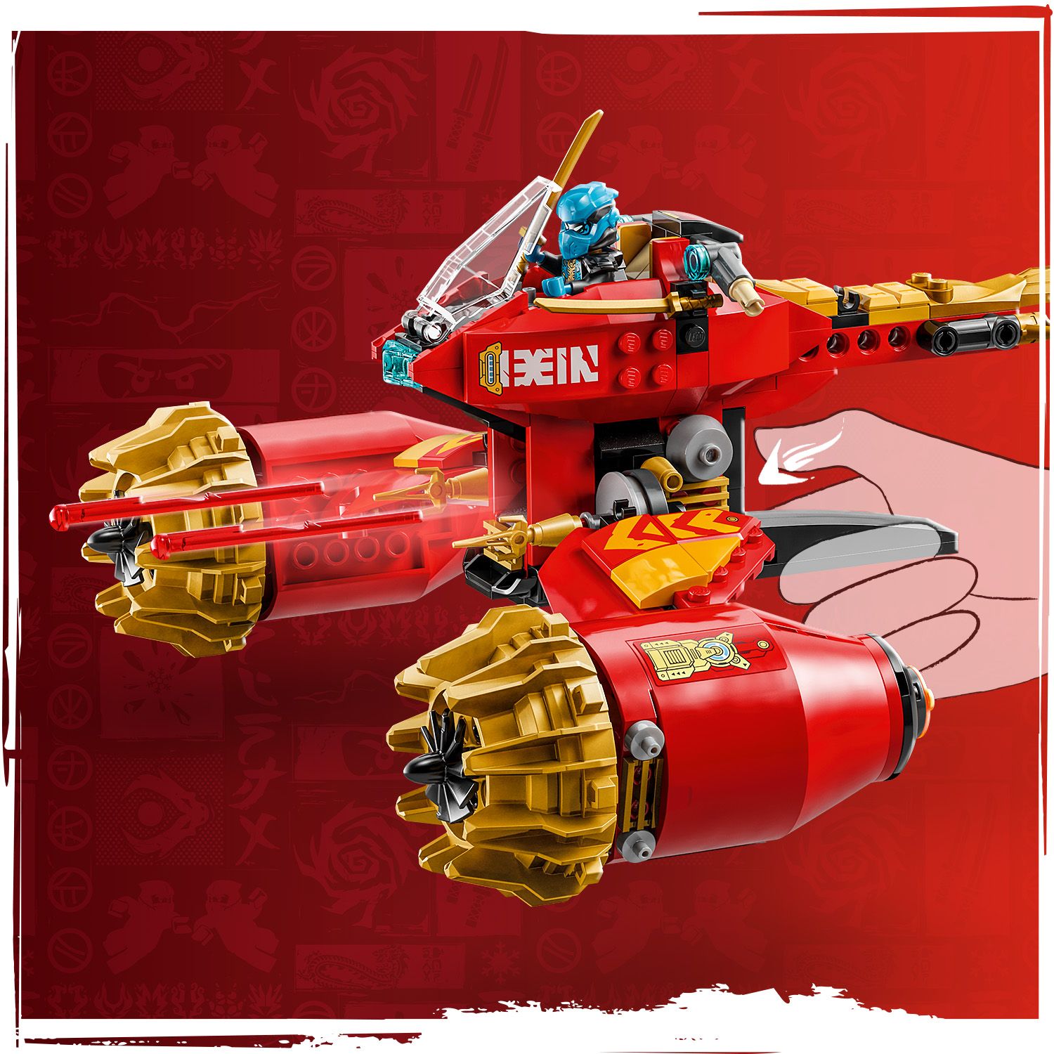 LEGO® NINJAGO® Kai’s Mech Storm Rider - Robot Cơ Giáp Chiến Đấu Kai (71830) - LEGO LEGO - ảnh 1 - Lego