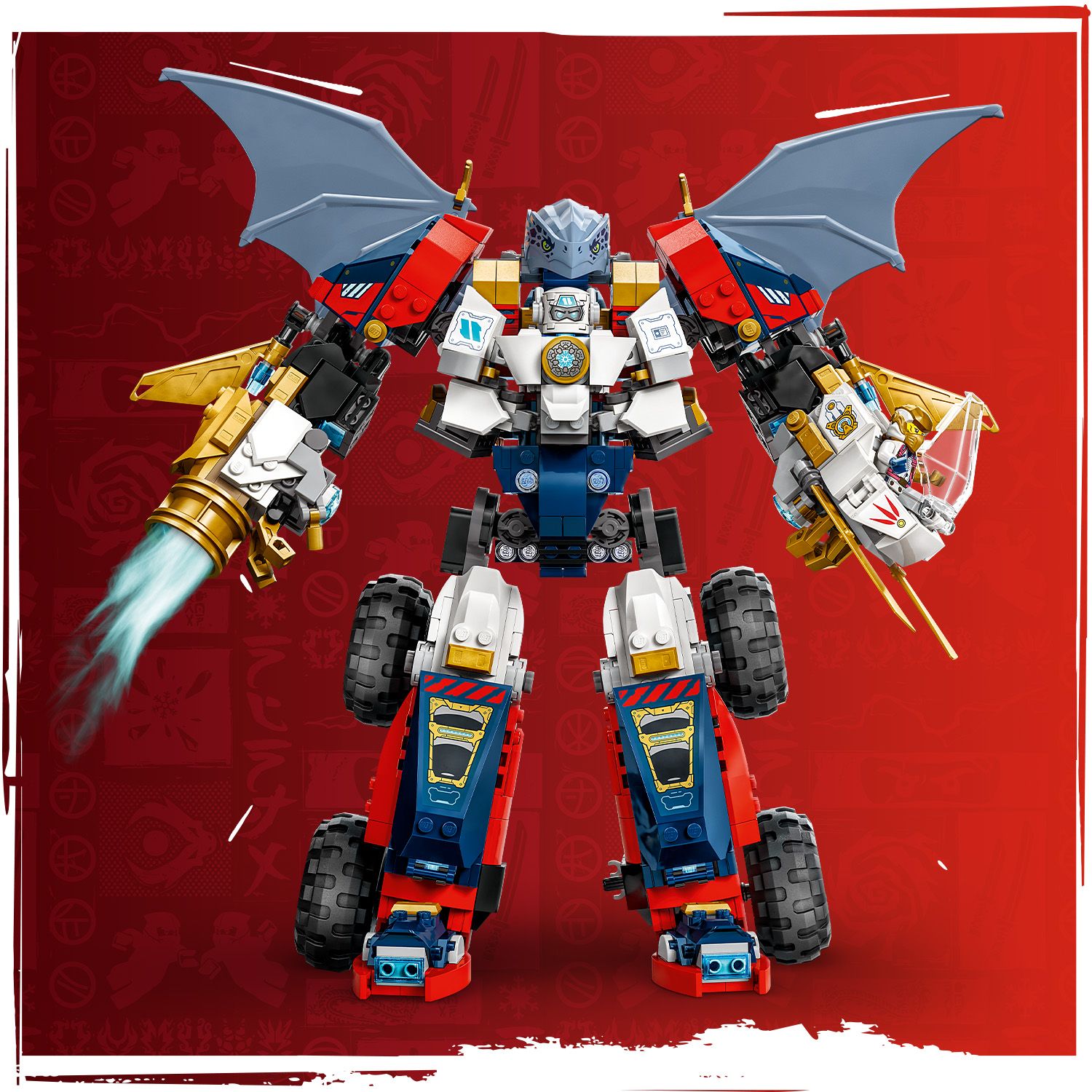 LEGO® NINJAGO® Zane’s Ultra Combiner Mech - Bộ Lắp Ráp Chiến Giáp Kết Hợp Siêu Cấp - LEGO 71834 - Hình ảnh bổ sung 7