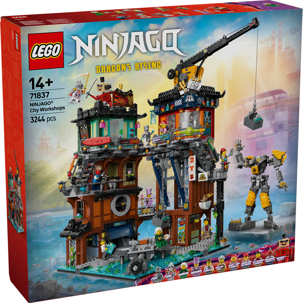 LEGO® NINJAGO® City Workshops - Bộ Lắp Ráp Thành Phố Ninja Mô Hình Modular 71837 - LEGO - Hình ảnh sản phẩm