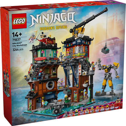 LEGO® NINJAGO® City Workshops - Bộ Lắp Ráp Thành Phố Ninja Mô Hình Modular 71837 - LEGO - Hình ảnh sản phẩm