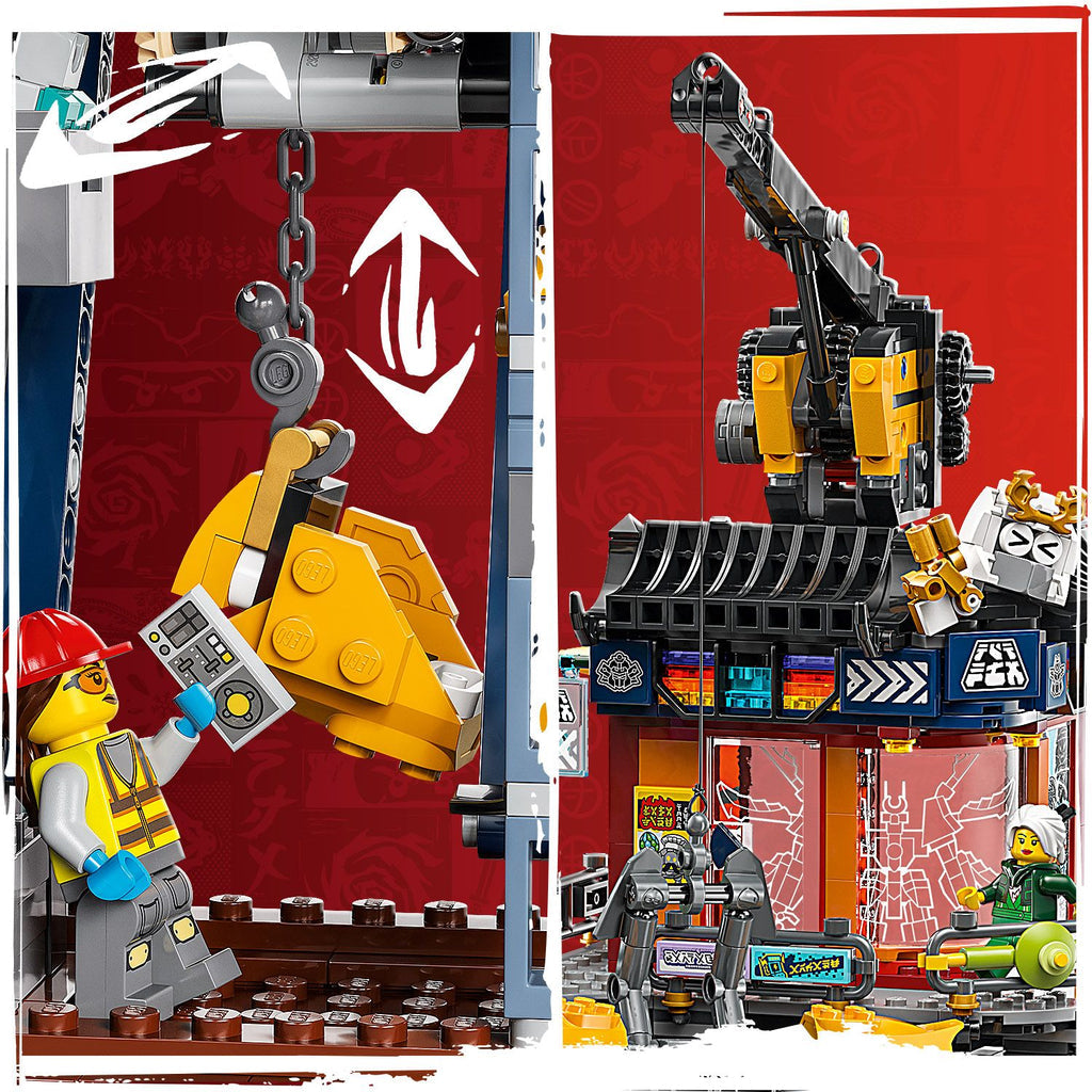 LEGO® NINJAGO® City Workshops - Bộ Lắp Ráp Thành Phố Ninja Mô Hình Modular 71837 - LEGO - Hình ảnh bổ sung 6