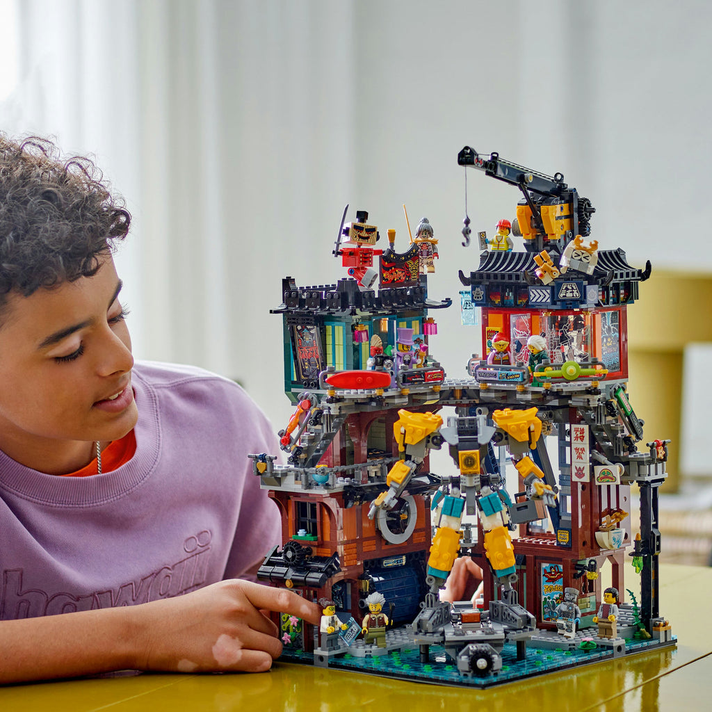 LEGO® NINJAGO® City Workshops - Bộ Lắp Ráp Thành Phố Ninja Mô Hình Modular 71837 - LEGO - Hình ảnh bổ sung 4