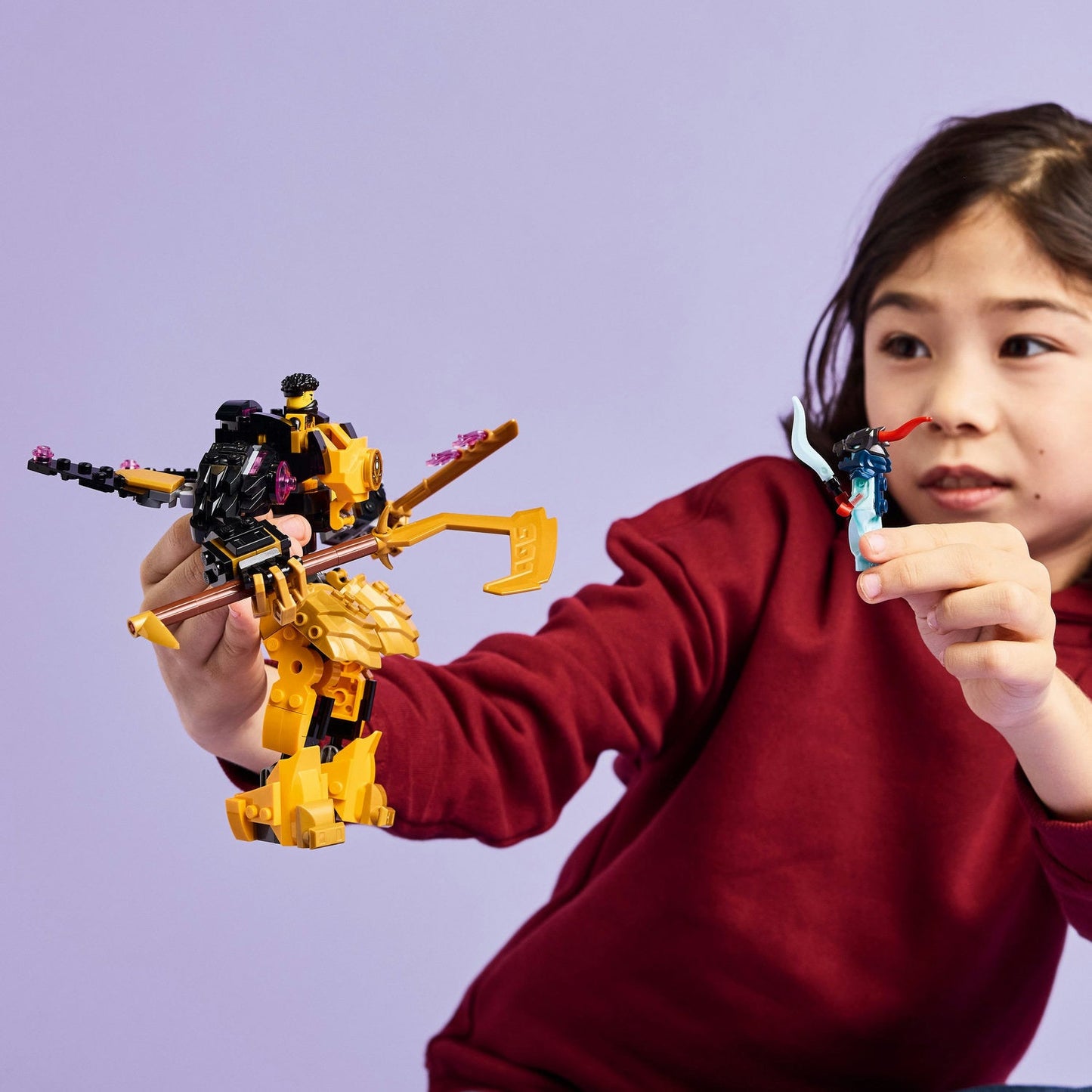 LEGO® NINJAGO® Arin's Spinjitzu Battle Mech - Bộ Đồ Chơi Lắp Ráp Chiến Giáp Spinjitzu Của Arin - LEGO 71839 - Góc nhìn khác 3
