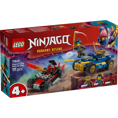 LEGO® NINJAGO® Rogue vs. Drix Race Car Duel - Bộ Đồ Chơi Lắp Ráp Xe Đua Ninja LEGO 71840 - Hình ảnh sản phẩm