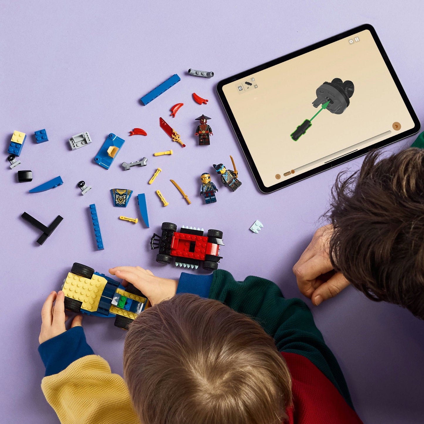 LEGO® NINJAGO® Rogue vs. Drix Race Car Duel - Bộ Đồ Chơi Lắp Ráp Xe Đua Ninja LEGO 71840 - Hình ảnh bổ sung 4