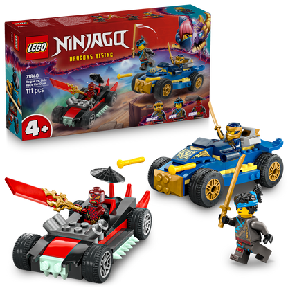 LEGO® NINJAGO® Rogue vs. Drix Race Car Duel - Bộ Đồ Chơi Lắp Ráp Xe Đua Ninja LEGO 71840 - Hình ảnh bổ sung 9