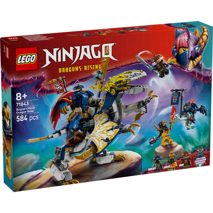LEGO® NINJAGO® Rogue's Mech Dragon Rider - Đồ Chơi Lắp Ráp Rồng Và Robot 2 Trong 1 - LEGO 71843 - Hình ảnh sản phẩm
