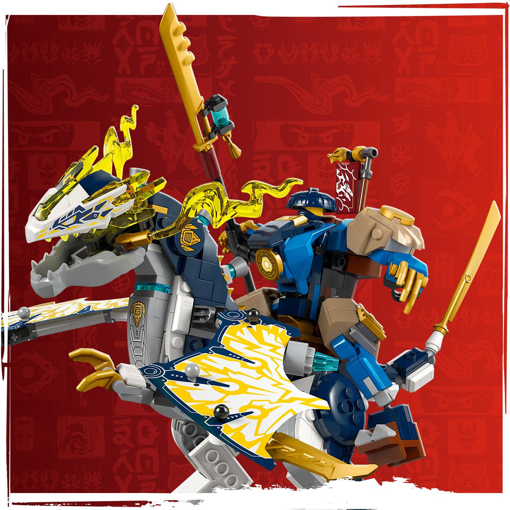 LEGO® NINJAGO® Rogue's Mech Dragon Rider - Đồ Chơi Lắp Ráp Rồng Và Robot 2 Trong 1 - LEGO 71843 - Hình ảnh bổ sung 6