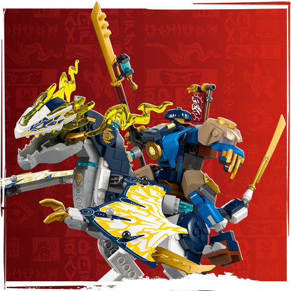 LEGO® NINJAGO® Rogue's Mech Dragon Rider - Đồ Chơi Lắp Ráp Rồng Và Robot 2 Trong 1 - LEGO 71843 - Hình ảnh bổ sung 6