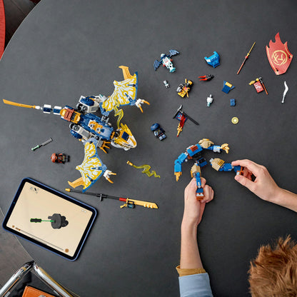 LEGO® NINJAGO® Rogue's Mech Dragon Rider - Đồ Chơi Lắp Ráp Rồng Và Robot 2 Trong 1 - LEGO 71843 - Hình ảnh bổ sung 4