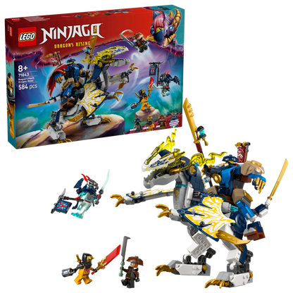 LEGO® NINJAGO® Rogue's Mech Dragon Rider - Đồ Chơi Lắp Ráp Rồng Và Robot 2 Trong 1 - LEGO 71843 - Hình ảnh bổ sung 9