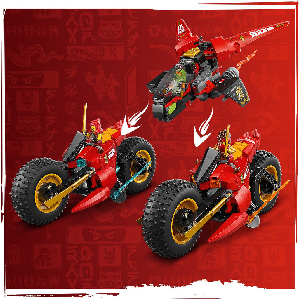 LEGO® NINJAGO® Ninja Combat Vehicle - Xe Chiến Đấu Ninja 3-trong-1 (71844) - Hình ảnh bổ sung 6