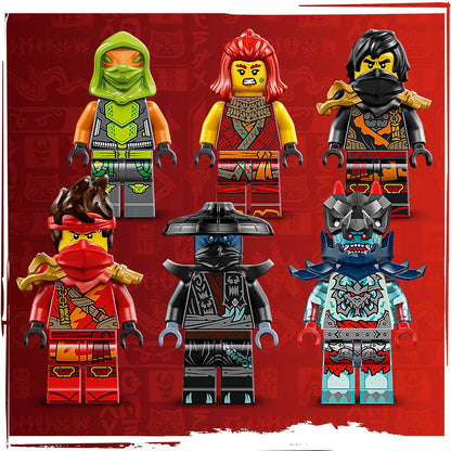 LEGO® NINJAGO® Ninja Combat Vehicle - Xe Chiến Đấu Ninja 3-trong-1 (71844) - Hình ảnh bổ sung 8