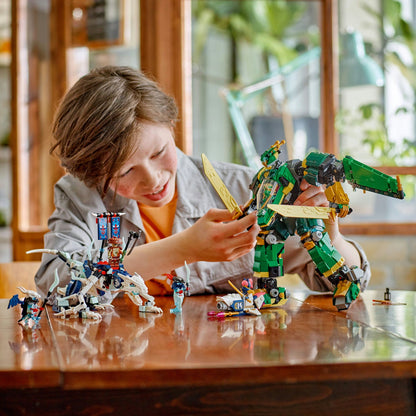 LEGO® NINJAGO® Lloyd’s Jet Mech - Robot Biến Hình 2 Trong 1 - LEGO 71845 - Góc nhìn khác 3