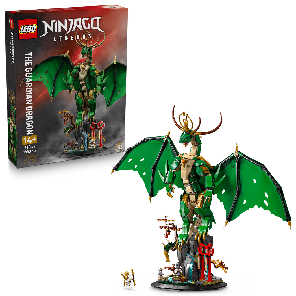 LEGO® NINJAGO® The Guardian Dragon - Mô Hình Rồng Hộ Mệnh 71847 - LEGO - Hình ảnh bổ sung 9
