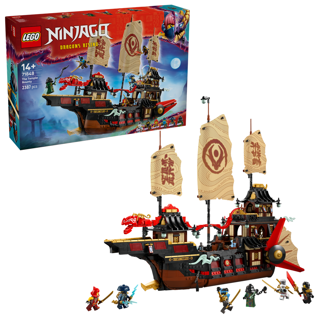 LEGO® NINJAGO® The Temple Bounty - Mô hình Tàu Chiến Cổ Đại - LEGO 71848 LEGO - ảnh 3 - LEGO Sets