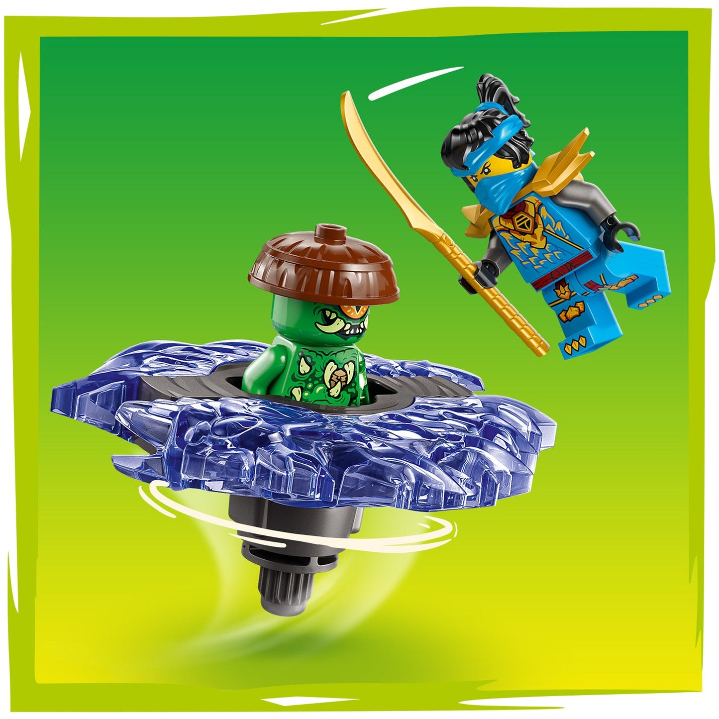 LEGO® NINJAGO® Nya vs. Mutation Monster Spinner - Đồ Chơi Lắp Ráp Vòng Xoay Ninja - LEGO 71849 - Hình ảnh bổ sung 6