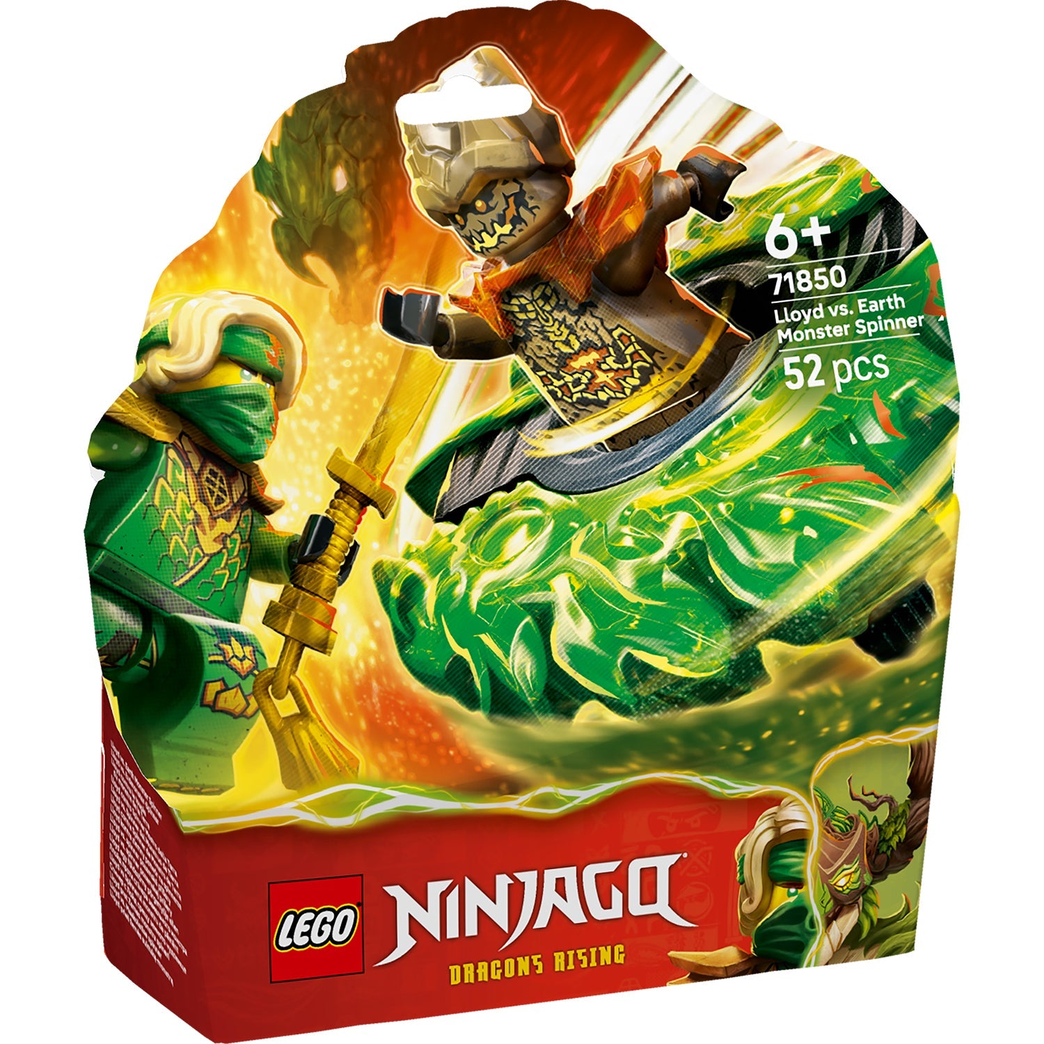 LEGO® NINJAGO® Lloyd vs. Earth Monster Spinner - Đồ Chơi Con Quay Ninja (71850) - Hình ảnh sản phẩm