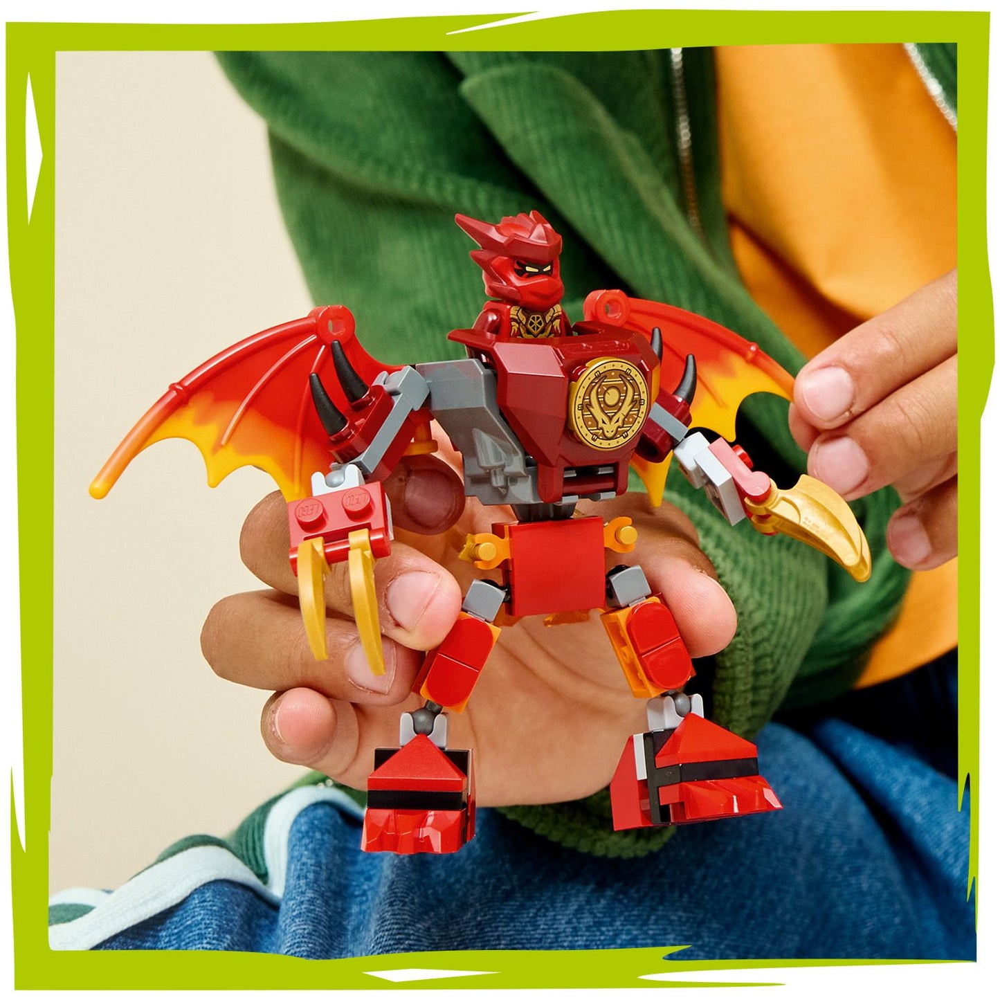 LEGO® NINJAGO® Kai’s Dragon Mech Battle Pack - Bộ Đồ Chơi Lắp Ráp Robot Rồng Của Kai 71851 LEGO - ảnh 1 - Building Set