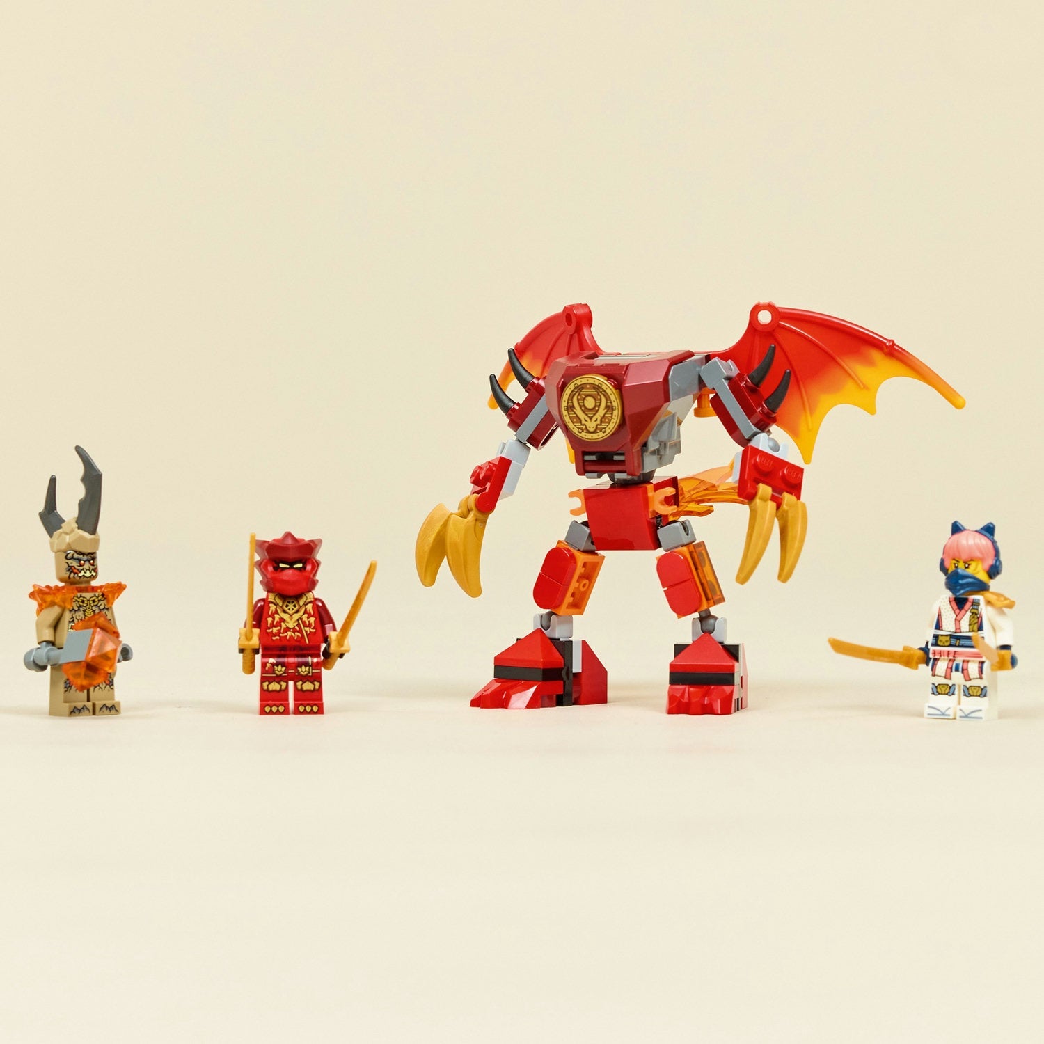 LEGO® NINJAGO® Kai’s Dragon Mech Battle Pack - Bộ Đồ Chơi Lắp Ráp Robot Rồng Của Kai 71851 - Hình ảnh bổ sung 4