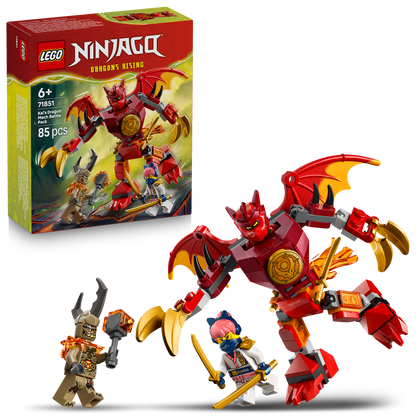 LEGO® NINJAGO® Kai’s Dragon Mech Battle Pack - Bộ Đồ Chơi Lắp Ráp Robot Rồng Của Kai 71851 LEGO - ảnh 4 - Building Set