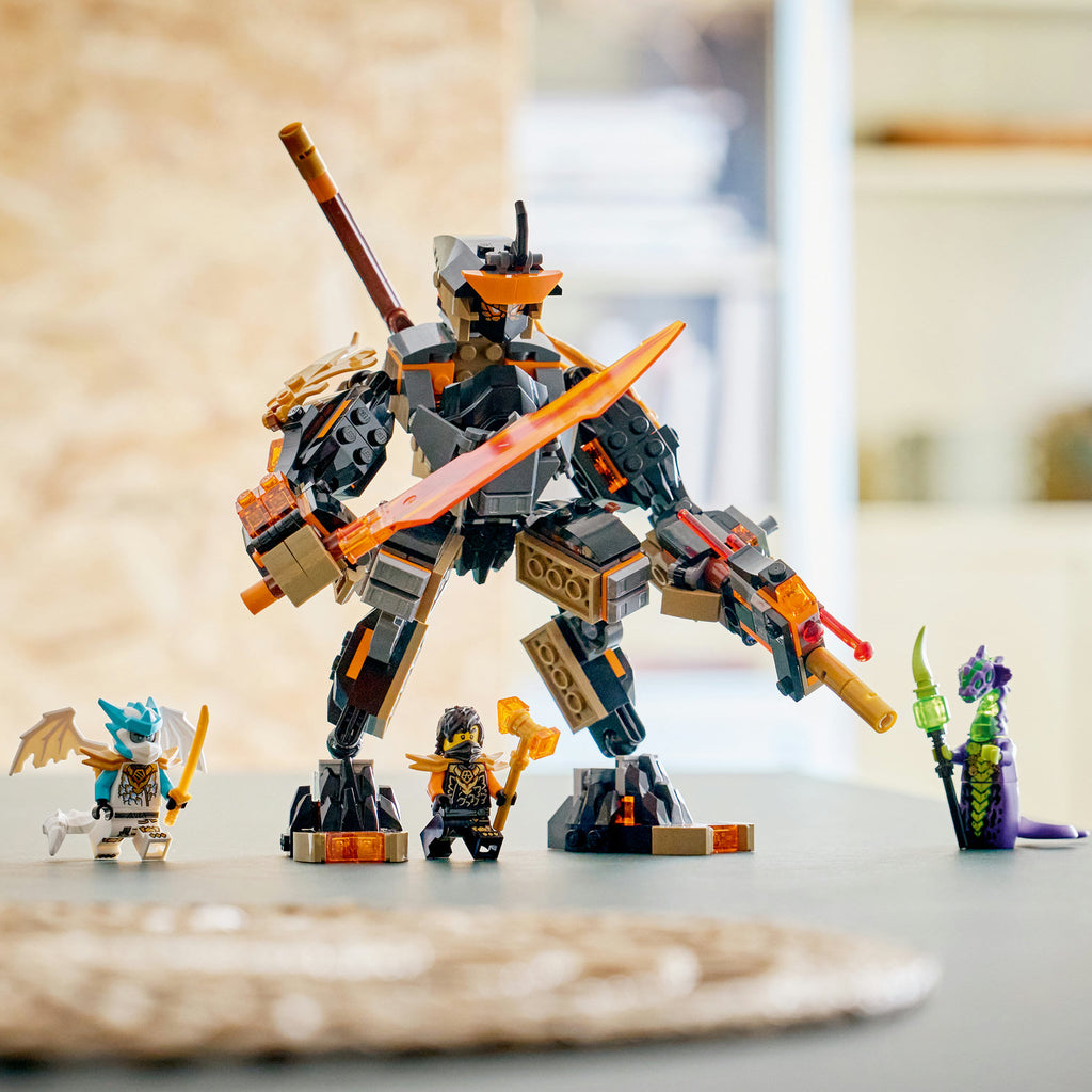 LEGO® NINJAGO® Cole’s Mission Mech & Dragon Zane - Robot Chiến Giáp & Rồng Zane - LEGO 71854 - Hình ảnh bổ sung 5