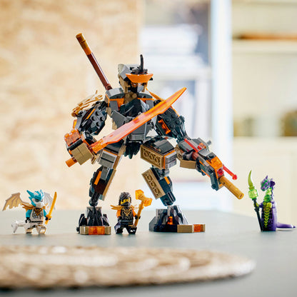 LEGO® NINJAGO® Cole’s Mission Mech & Dragon Zane - Robot Chiến Giáp & Rồng Zane - LEGO 71854 - Hình ảnh bổ sung 5