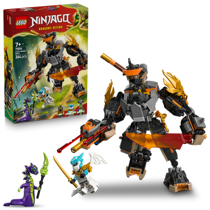 LEGO® NINJAGO® Cole’s Mission Mech & Dragon Zane - Robot Chiến Giáp & Rồng Zane - LEGO 71854 - Hình ảnh bổ sung 9