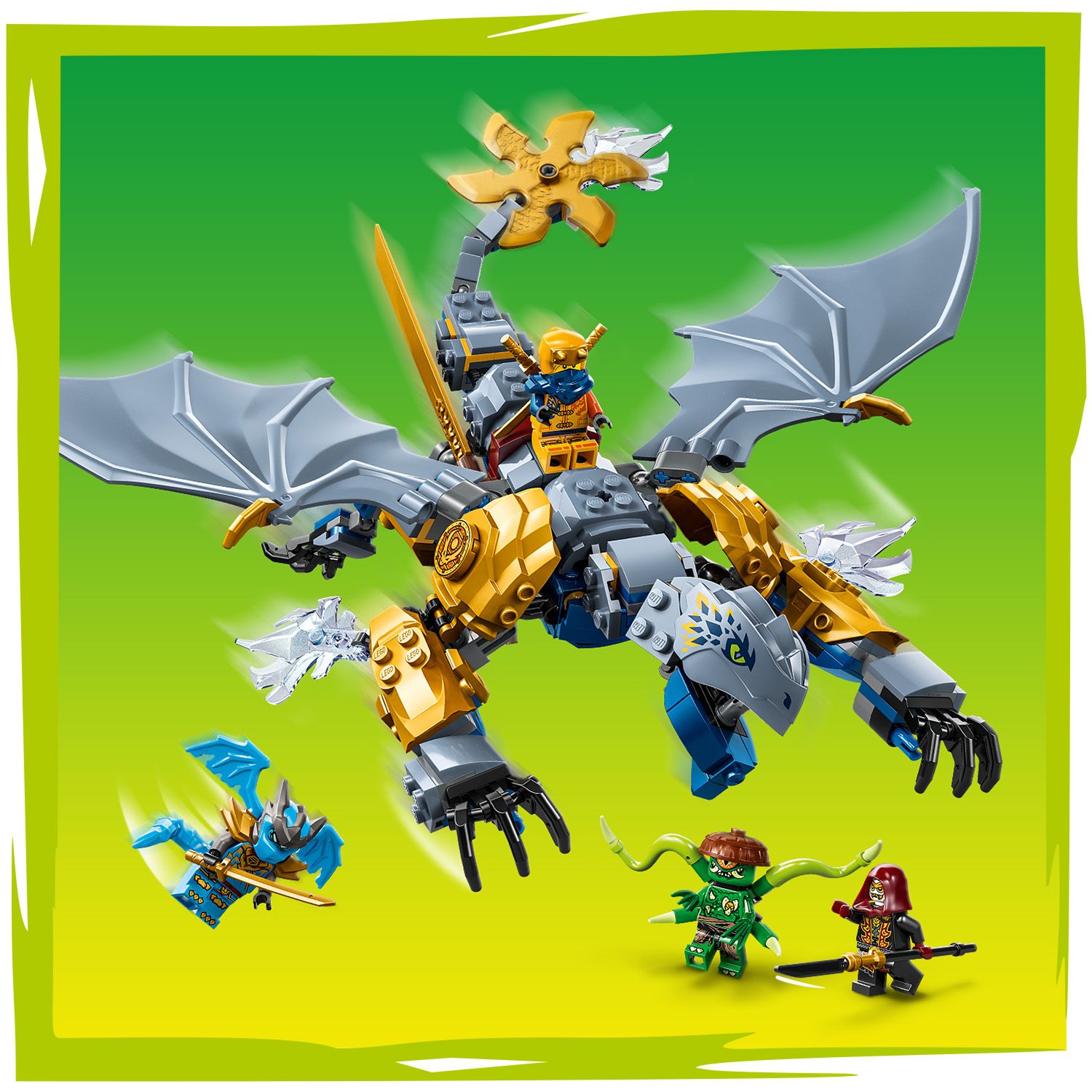 LEGO® NINJAGO® Ninja Dragon Riyu’s Battle - Đồ Chơi Lắp Ráp Rồng Chiến Đấu Ninja LEGO 71855 LEGO - ảnh 1 - Building Sets