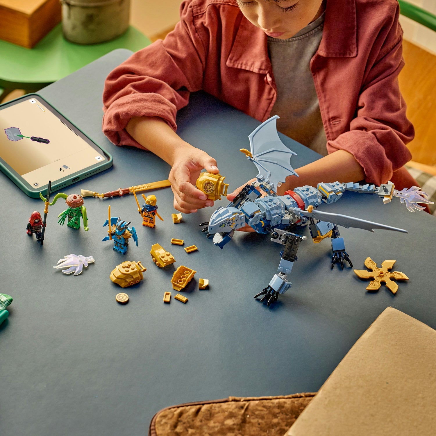 LEGO® NINJAGO® Ninja Dragon Riyu’s Battle - Đồ Chơi Lắp Ráp Rồng Chiến Đấu Ninja LEGO 71855 - Hình ảnh bổ sung 5