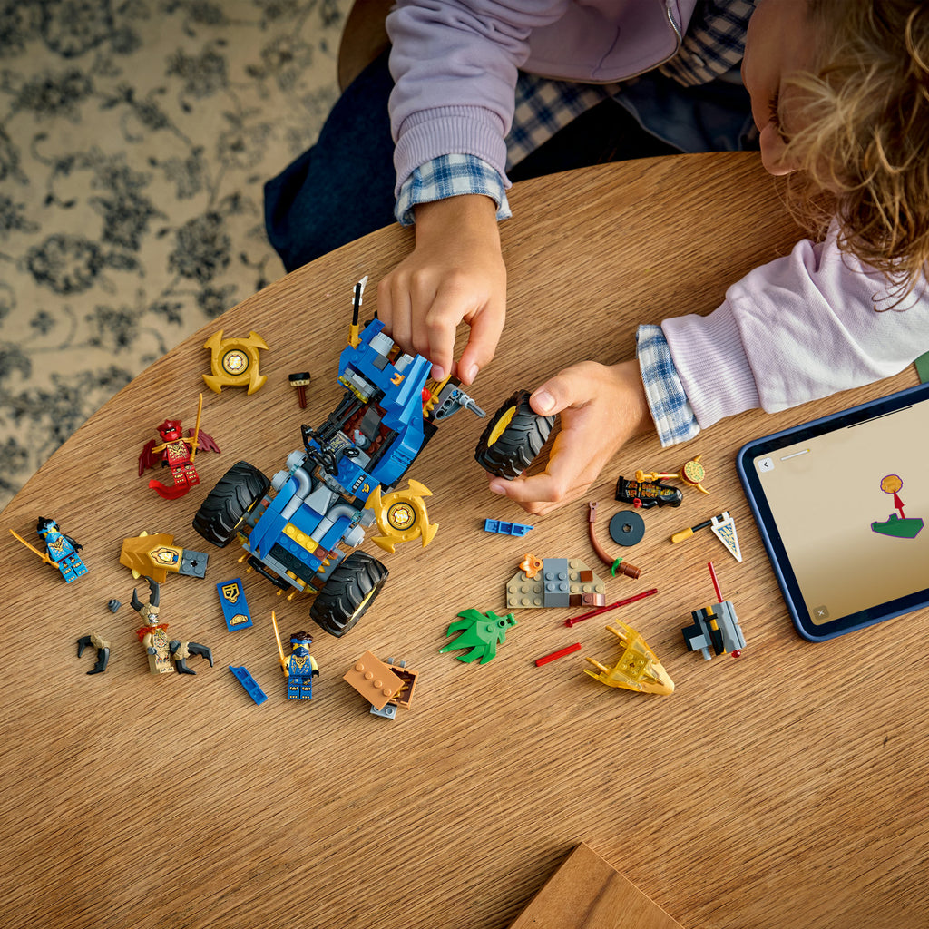 LEGO® NINJAGO® Jay’s Transforming Car - Xe Đua Biến Hình 2 Trong 1 - LEGO 71856 - Hình ảnh bổ sung 4