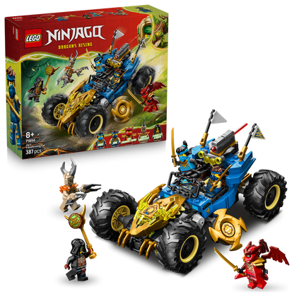 LEGO® NINJAGO® Jay’s Transforming Car - Xe Đua Biến Hình 2 Trong 1 - LEGO 71856 LEGO - ảnh 2 - Lego sets