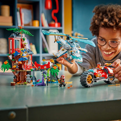 LEGO® NINJAGO® Ninja Vehicle Tree House Battle Bộ Lắp Ráp Nhà Cây Ninja LEGO 71857 - Hình ảnh bổ sung 4