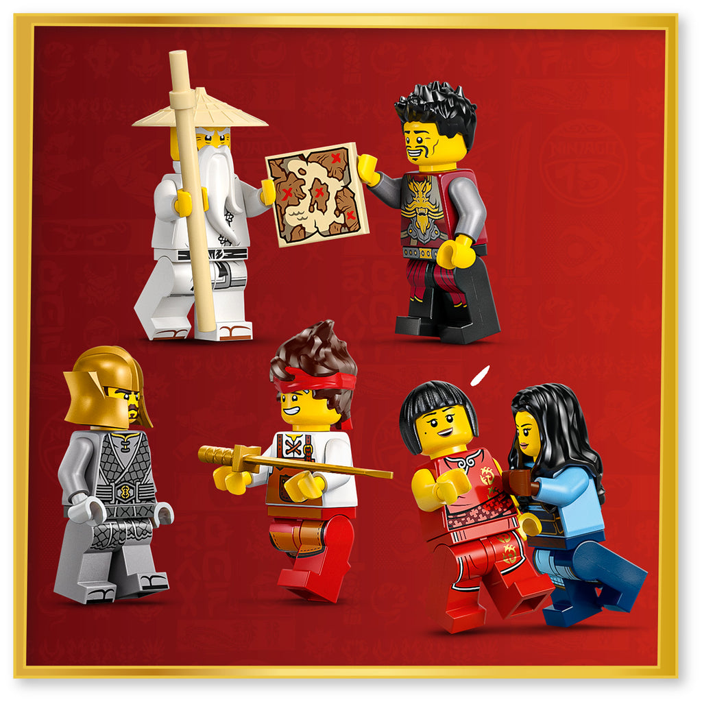 LEGO® NINJAGO® Four Weapons Blacksmith 15th Anniversary - Tiệm Rèn Bốn Loại Vũ Khí (Kỷ Niệm 15 Năm) - LEGO 71858 - Hình ảnh bổ sung 9