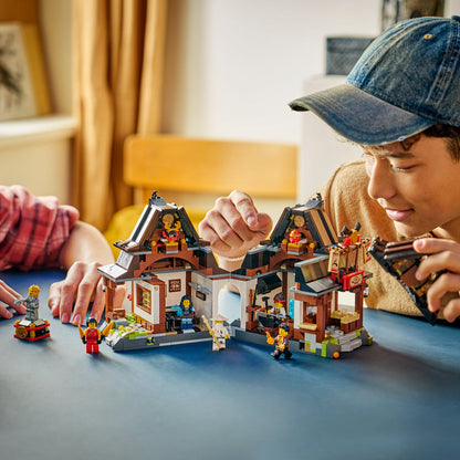 LEGO® NINJAGO® Four Weapons Blacksmith 15th Anniversary - Tiệm Rèn Bốn Loại Vũ Khí (Kỷ Niệm 15 Năm) - LEGO 71858 - Góc nhìn khác 3