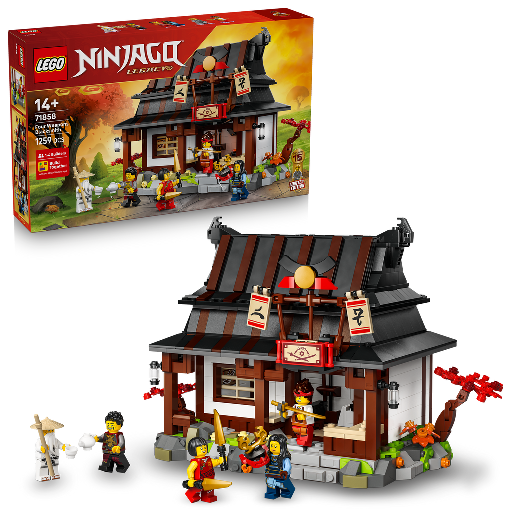 LEGO® NINJAGO® Four Weapons Blacksmith 15th Anniversary - Tiệm Rèn Bốn Loại Vũ Khí (Kỷ Niệm 15 Năm) - LEGO 71858 - Hình ảnh bổ sung 10