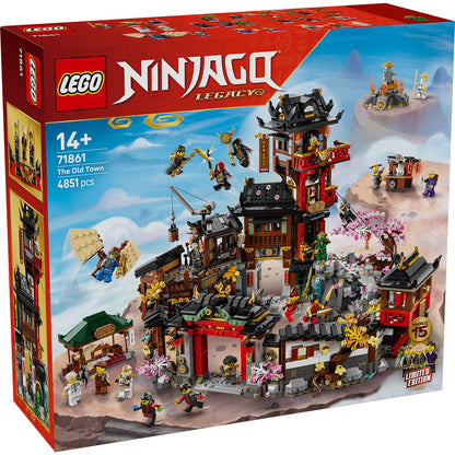 LEGO® NINJAGO® The Old Town 15th Anniversary - Mô Hình Thành Phố Cổ Kỷ Niệm 15 Năm (71861) - Hình ảnh sản phẩm