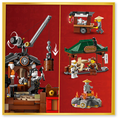 LEGO® NINJAGO® The Old Town 15th Anniversary - Mô Hình Thành Phố Cổ Kỷ Niệm 15 Năm (71861) - Hình ảnh bổ sung 7