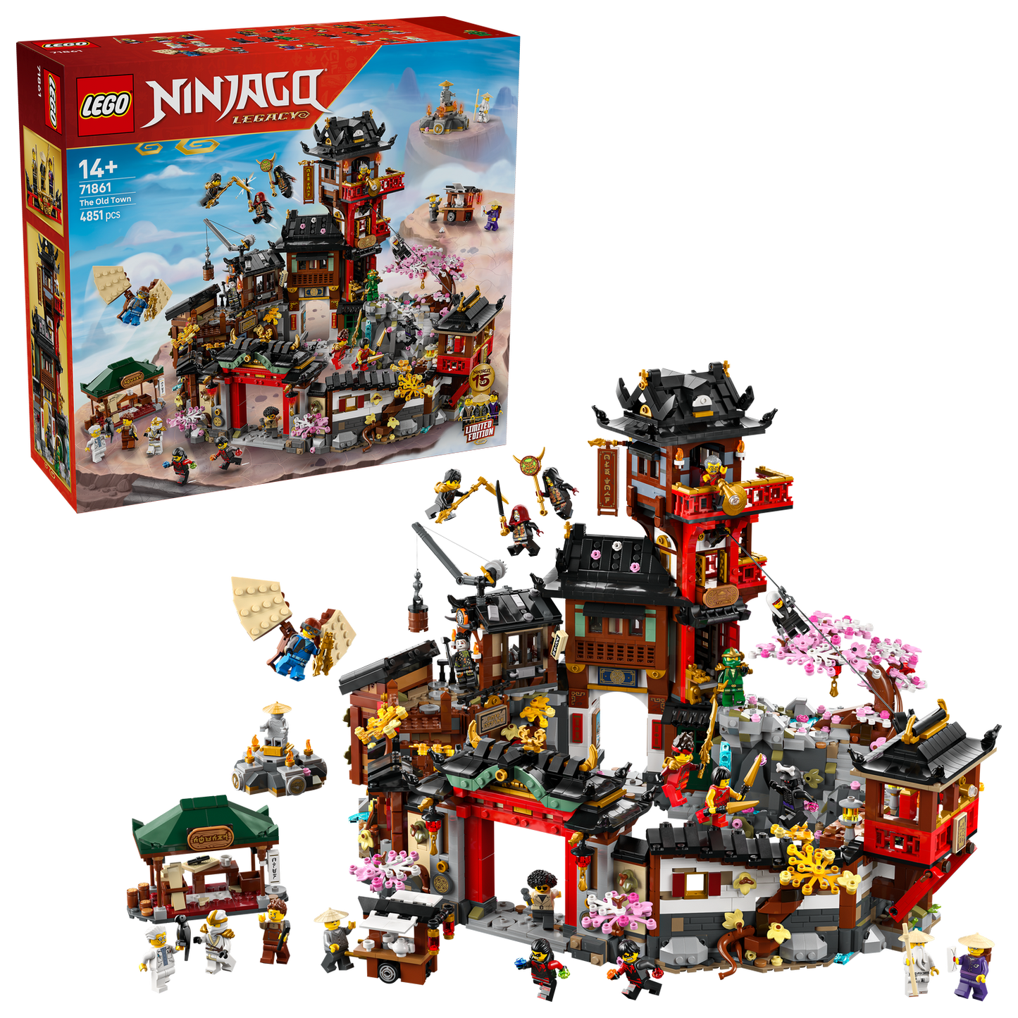 LEGO® NINJAGO® The Old Town 15th Anniversary - Mô Hình Thành Phố Cổ Kỷ Niệm 15 Năm (71861) - Hình ảnh bổ sung 9
