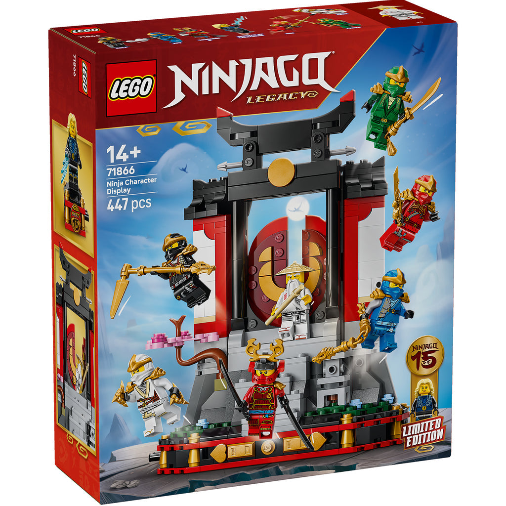LEGO® NINJAGO® Ninja Character Display 15th Anniversary - Mô Hình Trưng Bày Nhân Vật Ninja Kỷ Niệm 15 Năm - LEGO 71866 - Hình ảnh sản phẩm