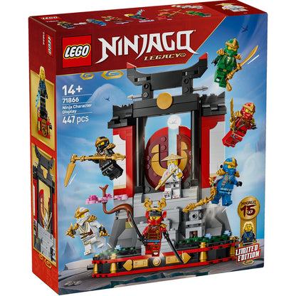 LEGO® NINJAGO® Ninja Character Display 15th Anniversary - Mô Hình Trưng Bày Nhân Vật Ninja Kỷ Niệm 15 Năm - LEGO 71866 - Hình ảnh sản phẩm