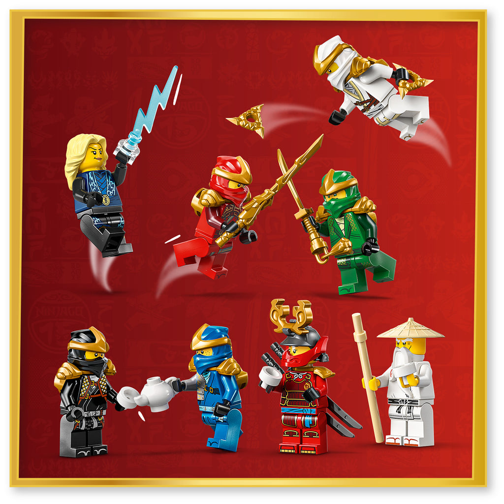 LEGO® NINJAGO® Ninja Character Display 15th Anniversary - Mô Hình Trưng Bày Nhân Vật Ninja Kỷ Niệm 15 Năm - LEGO 71866 LEGO -