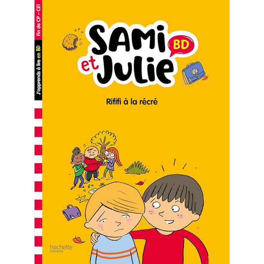 Sami Et Julie Bd Fin De Cp-Ce1 - Rififi A La Recre