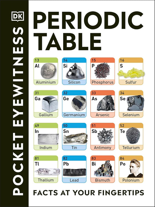POCKET EYEWITNESS PERIODIC TABLE_DK 1125
