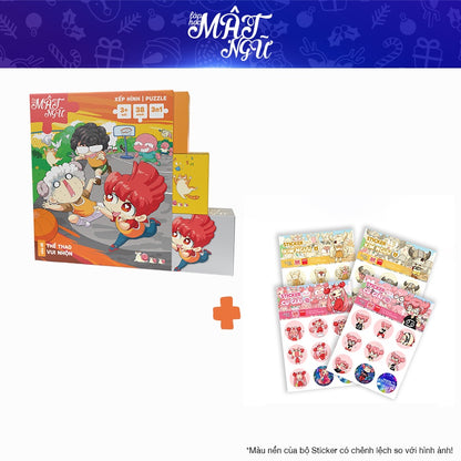 Xếp Hình Puzzle Mato Nhiều Cấp Độ - Đồ Chơi Trí Tuệ Lớp Học Mật Ngữ - Board Game VN - Hình ảnh bổ sung 6