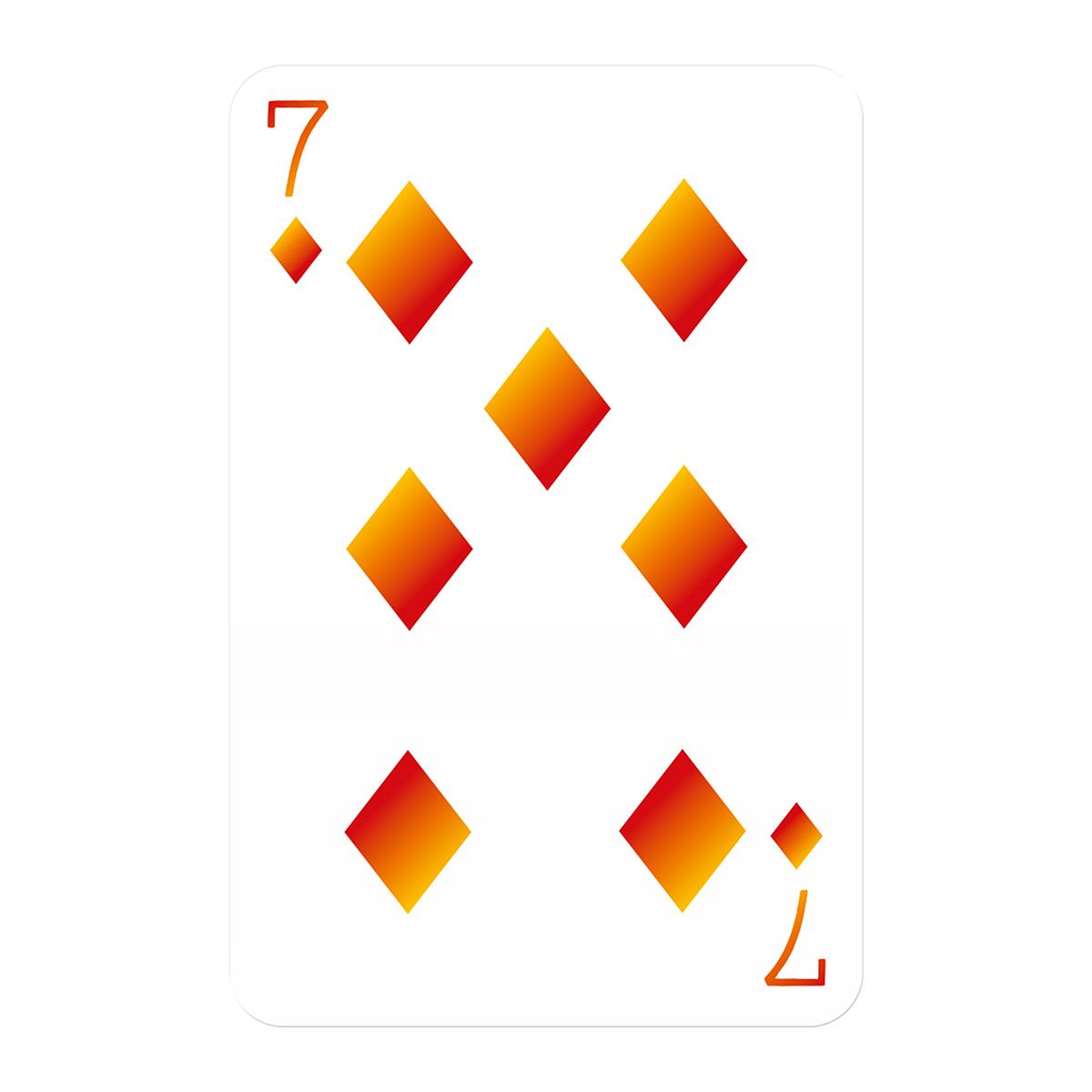 Rainbow Waddingtons Number 1 Playing Cards - Bộ Bài Tây Cầu Vồng Cao Cấp - Winning Moves - Góc nhìn khác 3