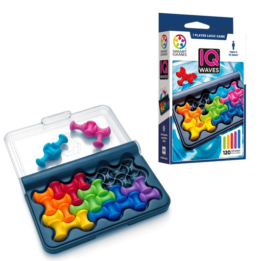 IQ WAVES - Board Game Trí Tuệ Logic Thử Thách Không Gian - SmartGames