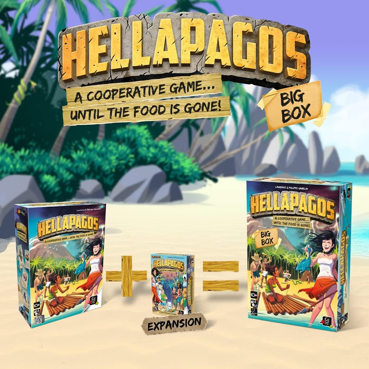 Hellapagos: Big Box - Board Game Sinh Tồn & Phản Bội (Gigamic) Board Game VN Store - ảnh 2 - Board Game